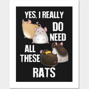 Need All These Rats Posters and Art